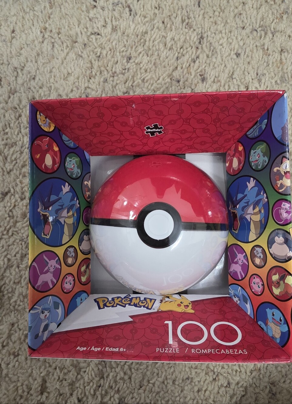 Buffalo Games Pokémon 100-Piece Jigsaw Puzzle.